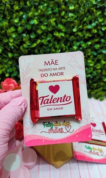 Card com Mini Talento- Dia das Mães