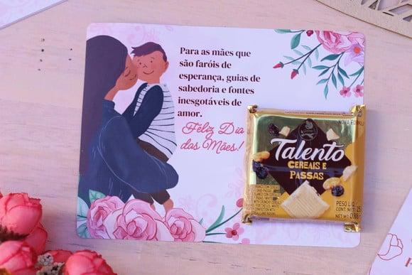 Card com Mini Talento- Dia das Mães