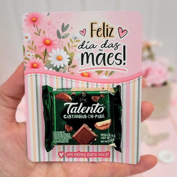 Card com Mini Talento- Dia das Mães