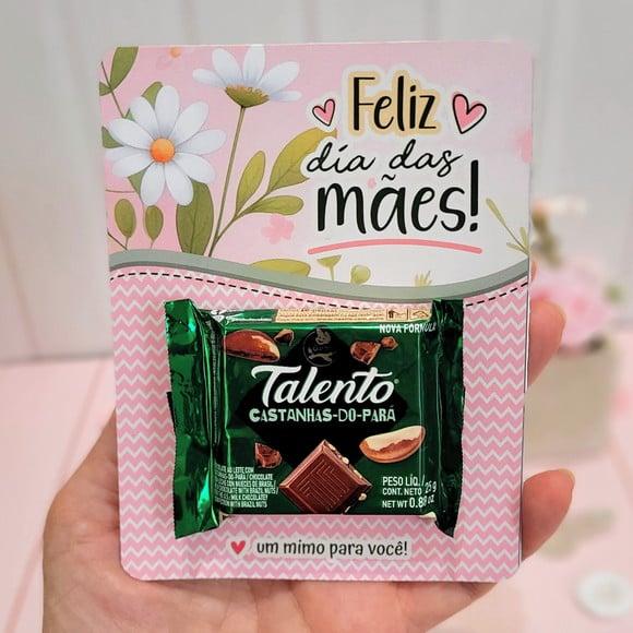 Card com Mini Talento- Dia das Mães