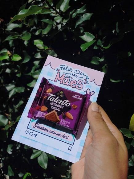 Card com Mini Talento- Dia das Mães