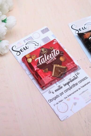 Card com Mini Talento- Dia do Trabalho