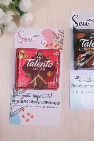 Card com Mini Talento- Dia do Trabalho