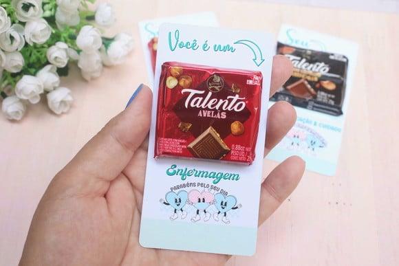 Card com Mini Talento- Enfermagem