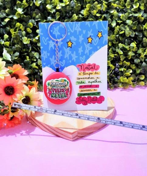 Card com Mini Trena 1m- Natal