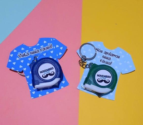 Card com Mini Trena 1m- Novembro Azul