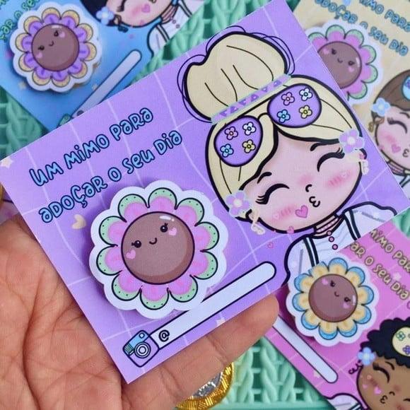 Card com Moedinha de Chocolate- Mimo