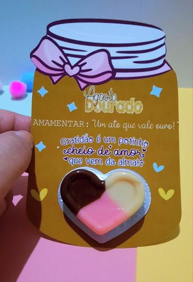 Card com Nucita- Agosto Dourado