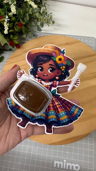 Card com Nucita- Festa Junia