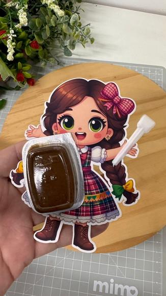 Card com Nucita- Festa Junia