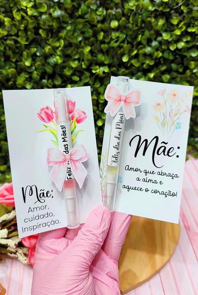 Card com Óleo Hidratande de Cutícula- Dia das Mães