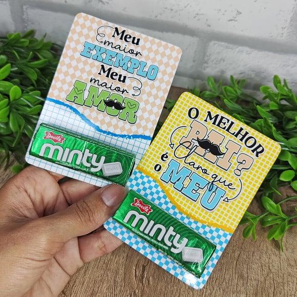 Card com Pastilha - Dia dos Pais