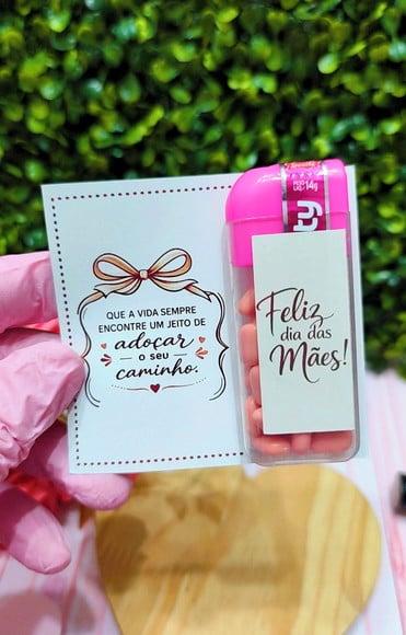 Card com Pastilha Mini Minty- Dia das Mães