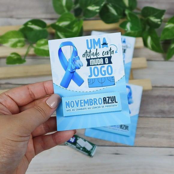 Card com Pastilha - Novembro Azul