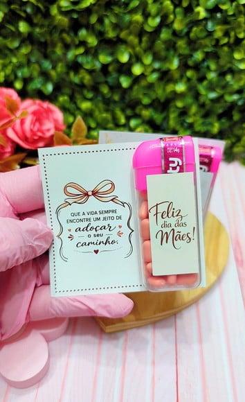 Card com Pastilha Mini Minty- Dia das Mães