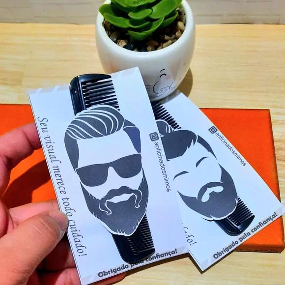 Card com Pente de Bolso- Mimo