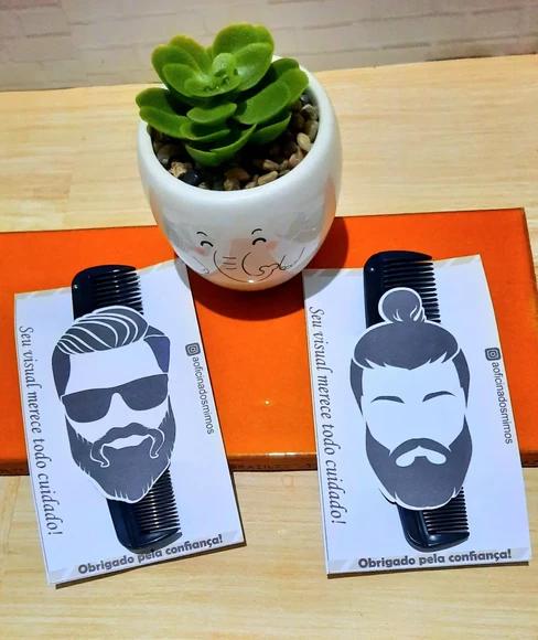 Card com Pente de Bolso- Mimo