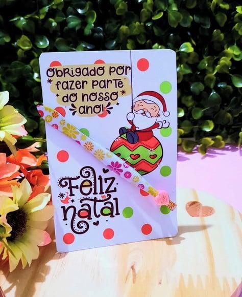 Card com Pinça- Natal