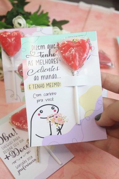Card com Pirulito- Mimo