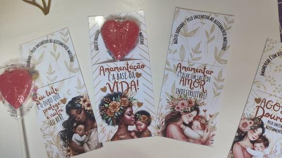 Card com Pirultio- Agosto Dourado