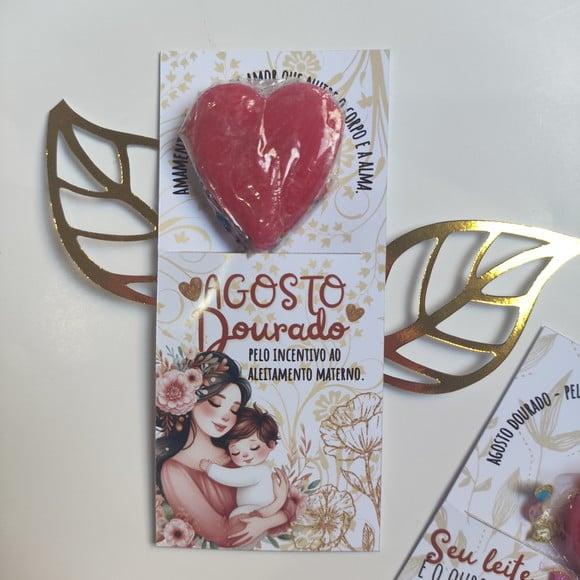 Card com Pirultio- Agosto Dourado