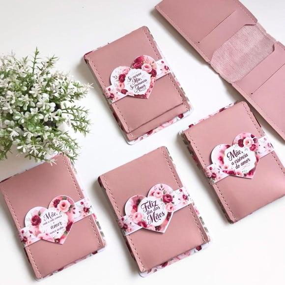 Card com Porta Cartão- Dia das Mães