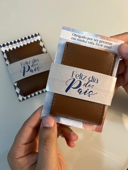 Card com Porta Cartão- Dia dos Pais