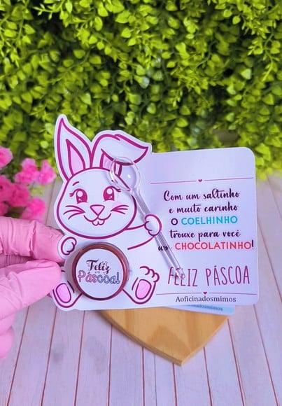 Card com Potinho com Nutela (3ml)- Páscoa