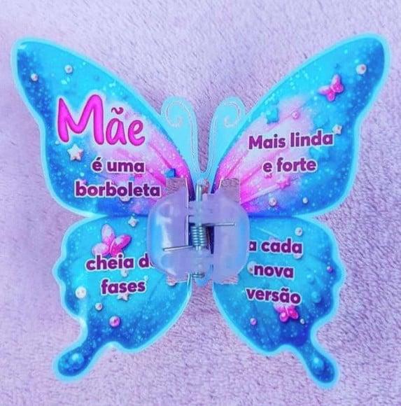 Card com Prendedor de Cabelo- Dia das Mães