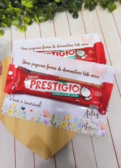 Card com Prestígio 33g- Dia da Mulher