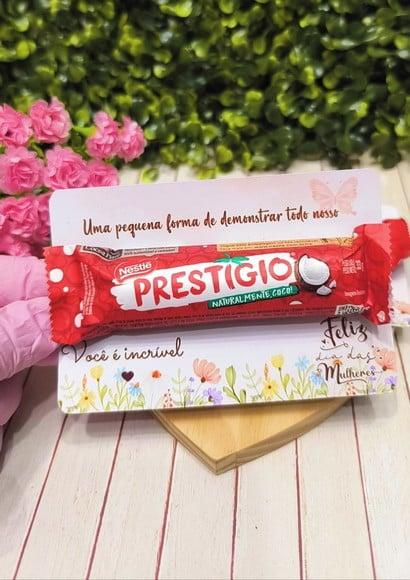 Card com Prestígio 33g- Dia da Mulher