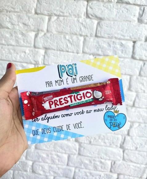Card com Prestígio 33g- Dia dos Pais