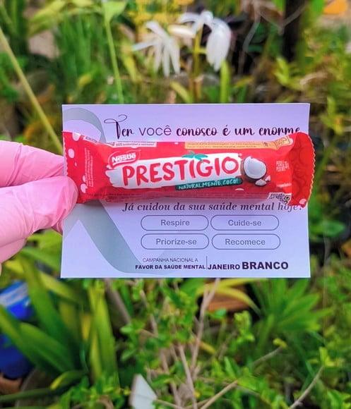 Card com Prestígio 33g- Janeiro Branco