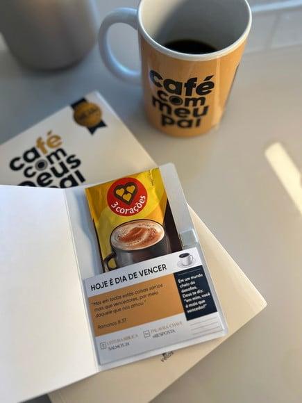 Card com Sachê de Café- Dia dos Pais