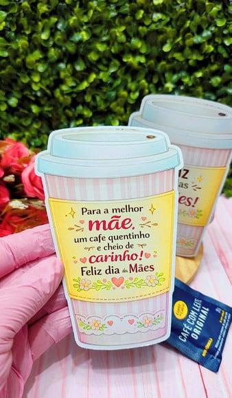 Card com Sachê de Café- Dia das Mães