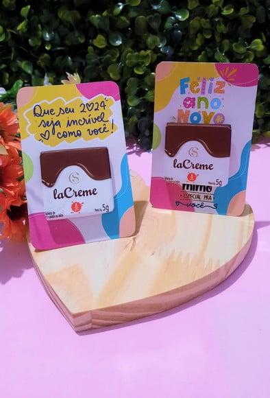 Card com Tablete Cacau Show 5g- Ano Novo
