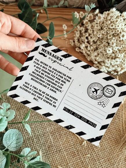 Card com Tablete Cacau Show 5g- Dia dos Pais