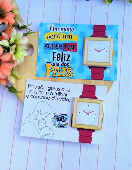Card com Tablete Cacau Show- Dia dos Pais