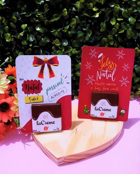 Card com Tablete Cacau Show- Natal