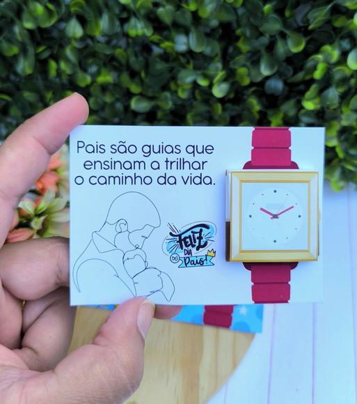 Card com Tablete Cacau Show- Dia dos Pais