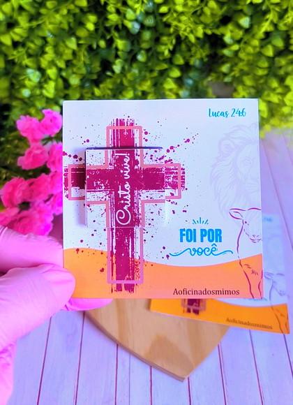 Card com Tablete Cacau Show- Páscoa
