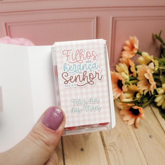Card com Tic Tac- Dia das Mães