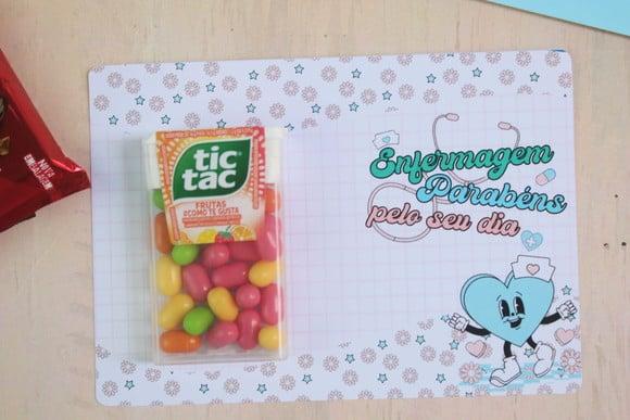 Card com Tictac- Enfermagem