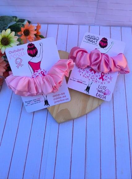 Card com Xuxinha Scrunch- Outubro Rosa