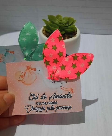 Card com Xuxinha- Chá de Bebê