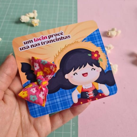 Card com Xuxinha- Festa Junina