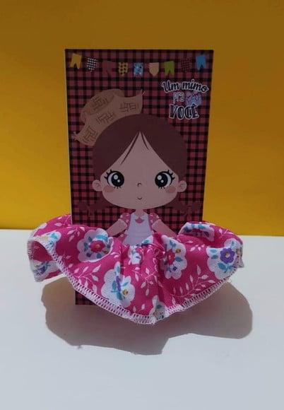 Card com Xuxinha- Festa Junina