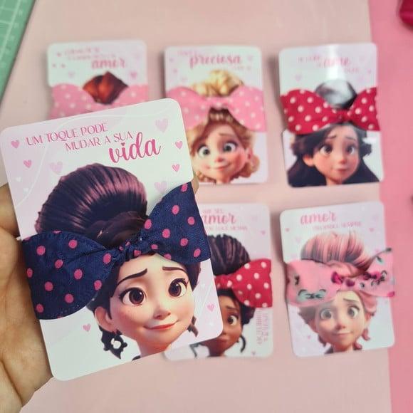Card com Xuxinha- Outubro Rosa
