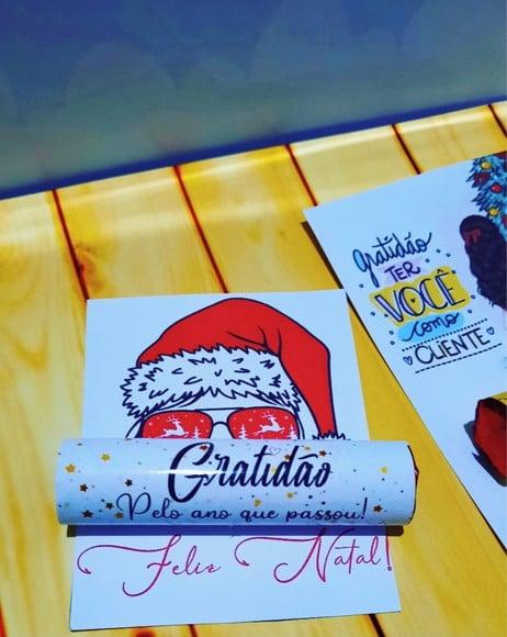 Card Natal Com Baton- Mimo Natal