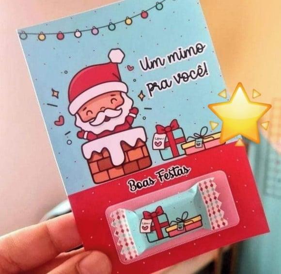 Card Natal com Balinha
